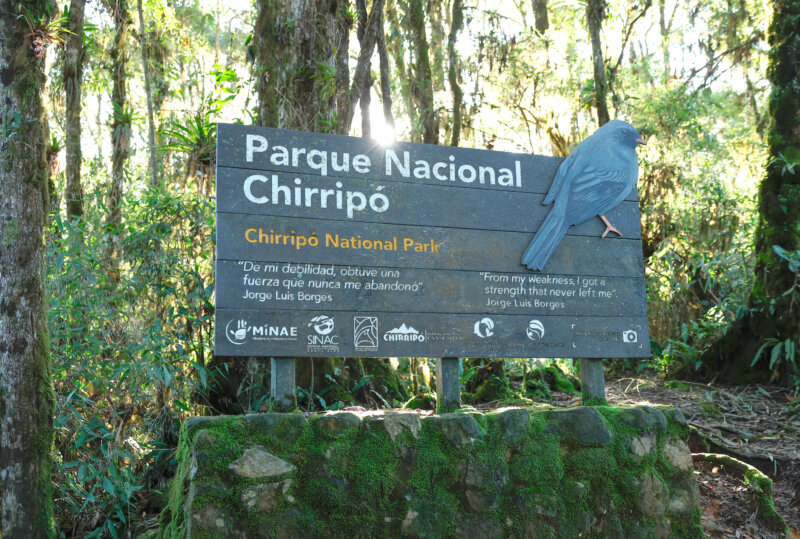 El Parque Nacional Chirripó.
