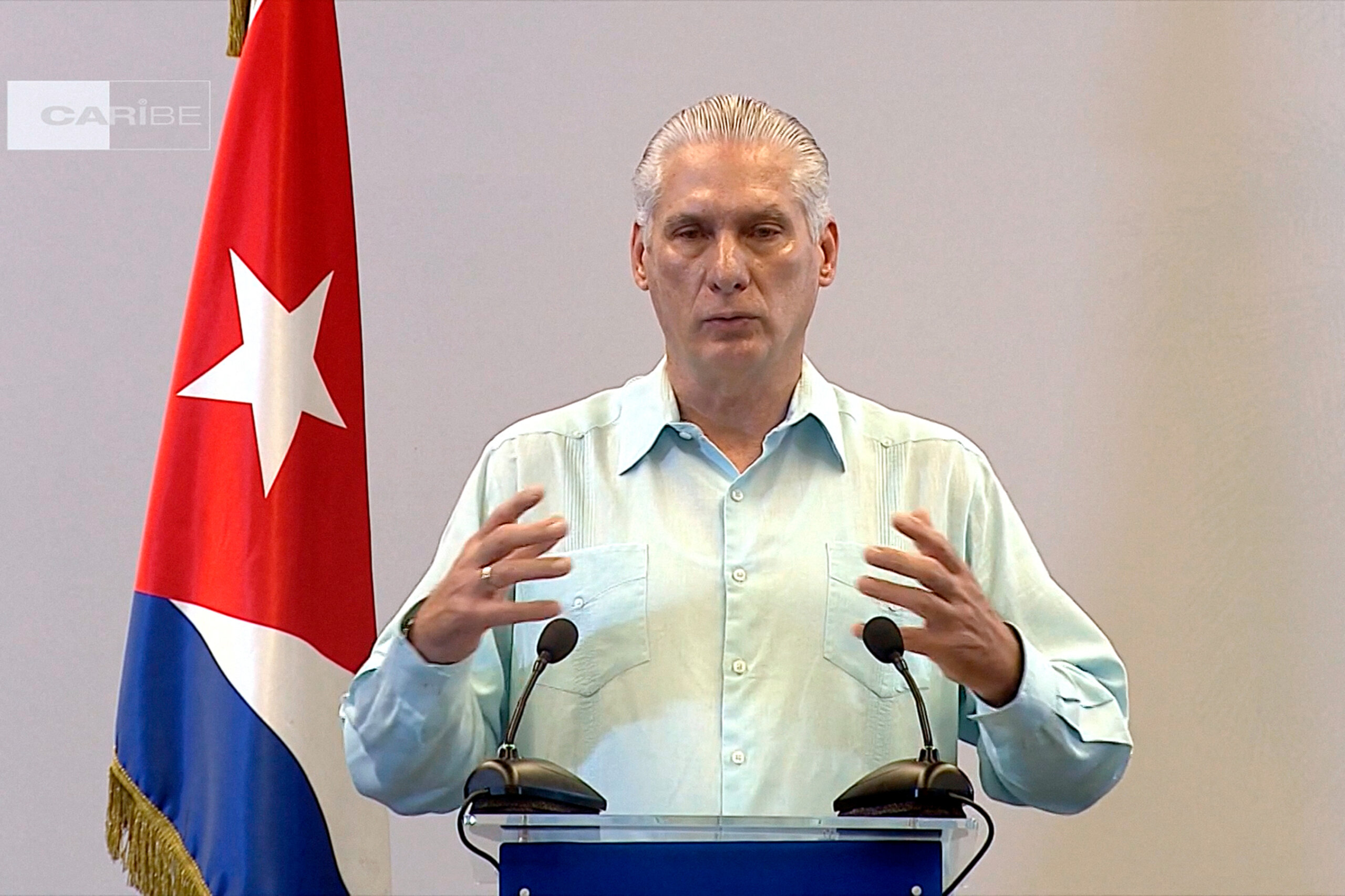 Díaz Canel denuncia el “nivel peligroso” de las amenazas de Trump contra Cuba