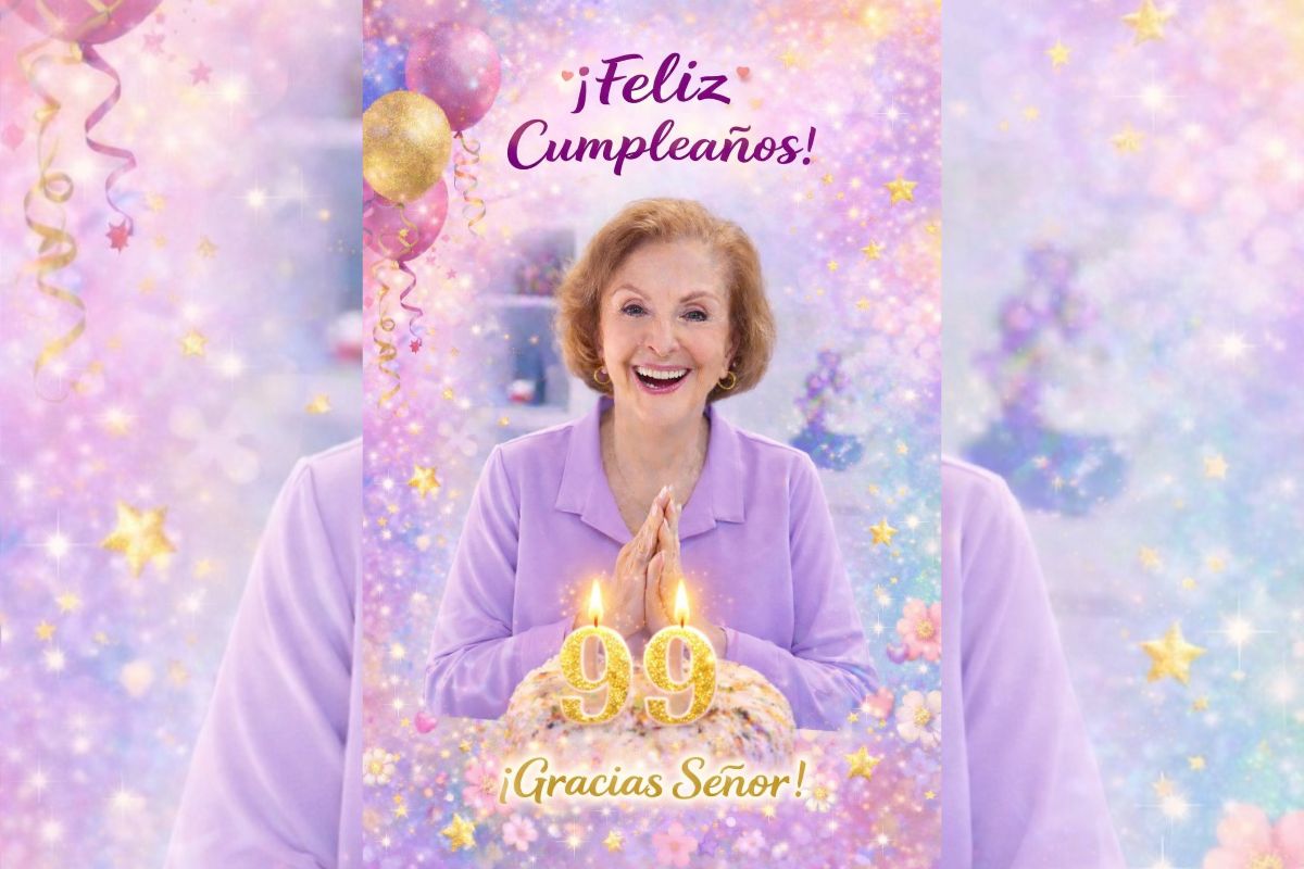 Tía Florita celebra sus 99 años: “Esto es un regalo inmenso”