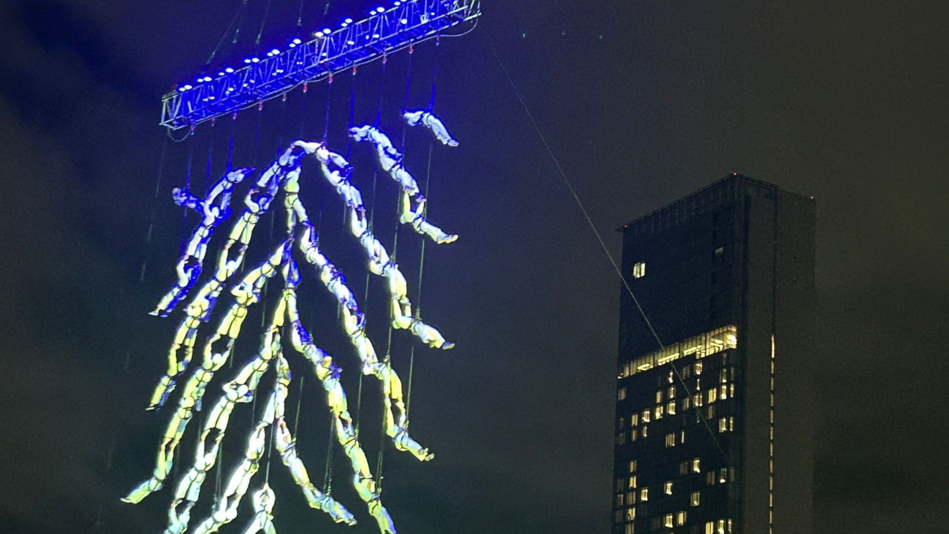 Vea el espectáculo que sorprendió a decenas en La Sabana