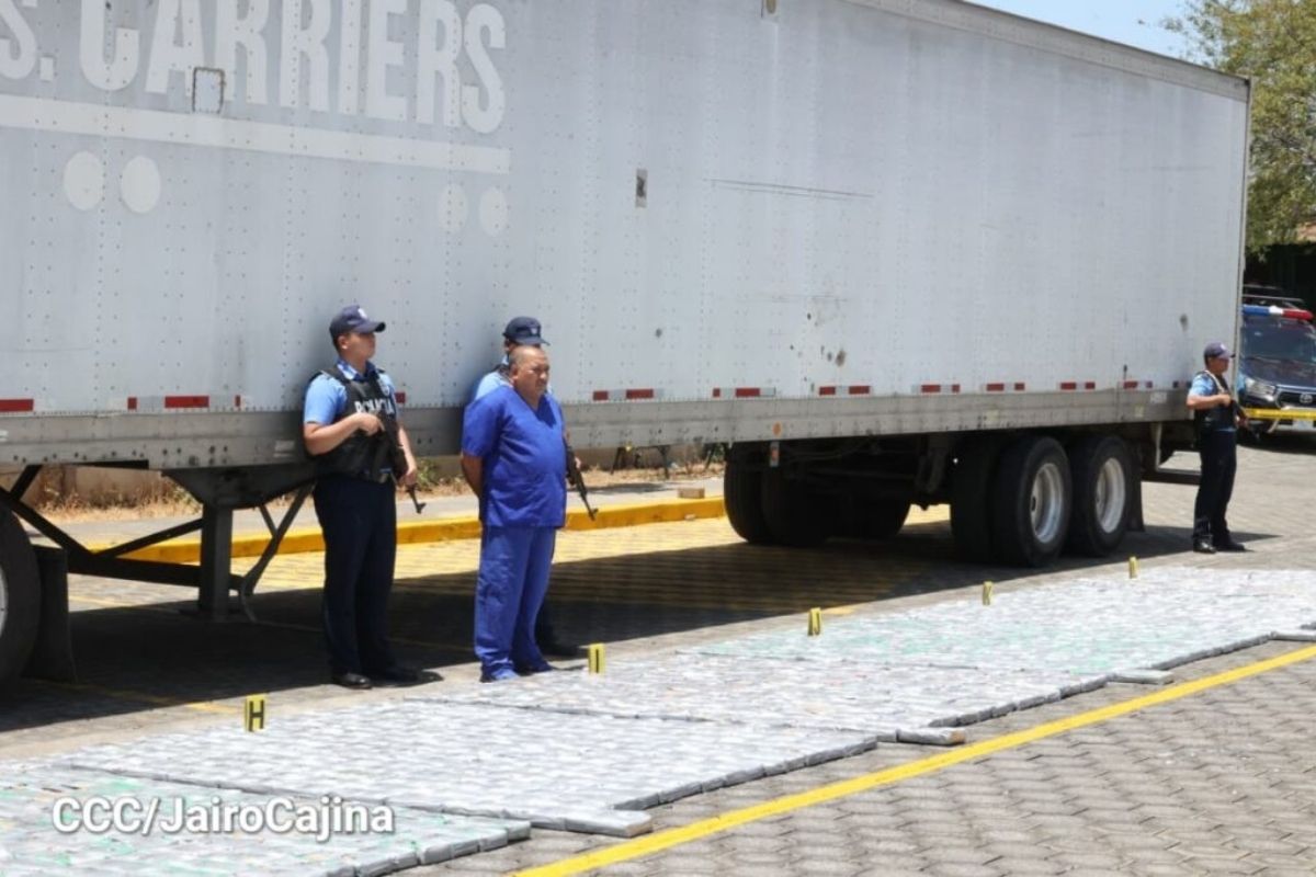 Nicaragua decomisa cargamento de cocaína proveniente de Costa Rica