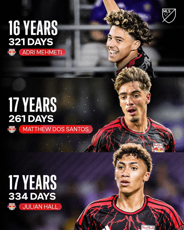 Andy Rojas debutó con el Red Bulls New York