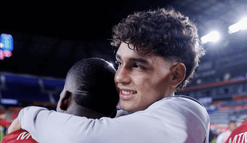 Andy Rojas debutó con el Red Bulls New York