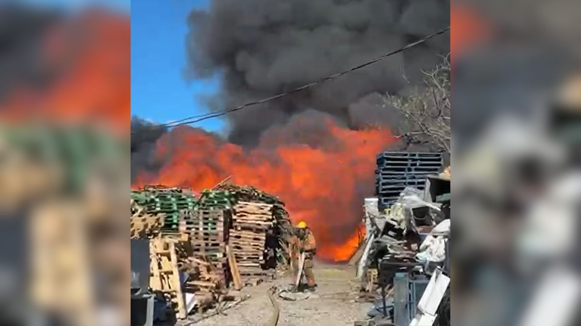Incendio consume bodega en San Rafael de Alajuela