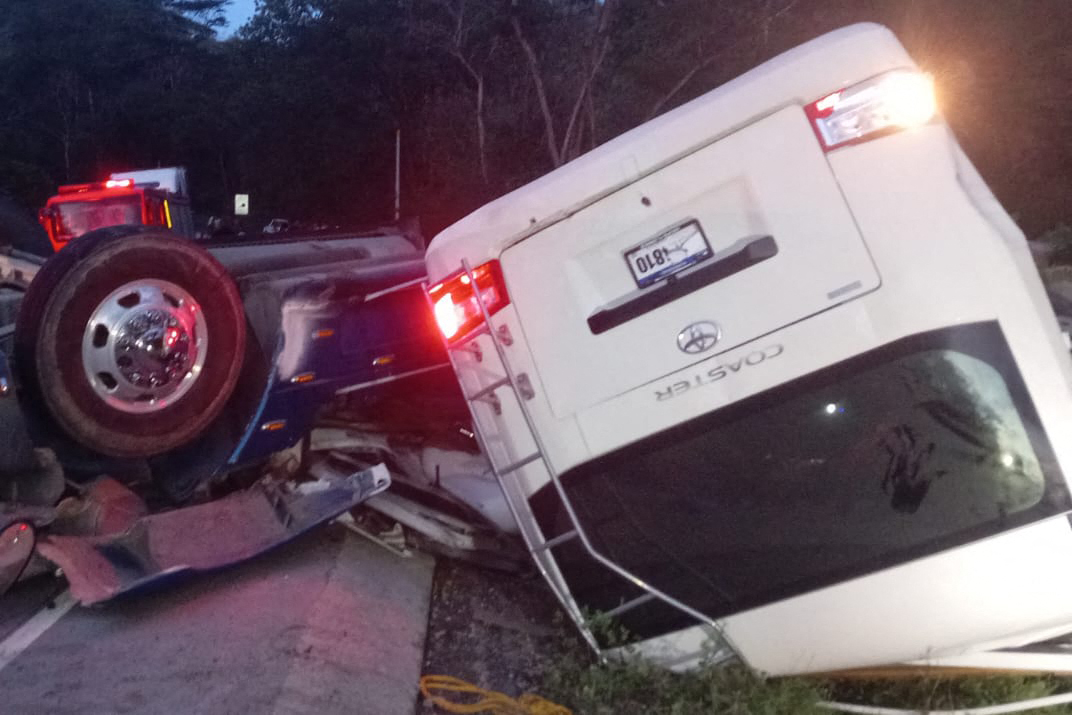 Mortal accidente de tránsito deja 8 fallecidos en Honduras