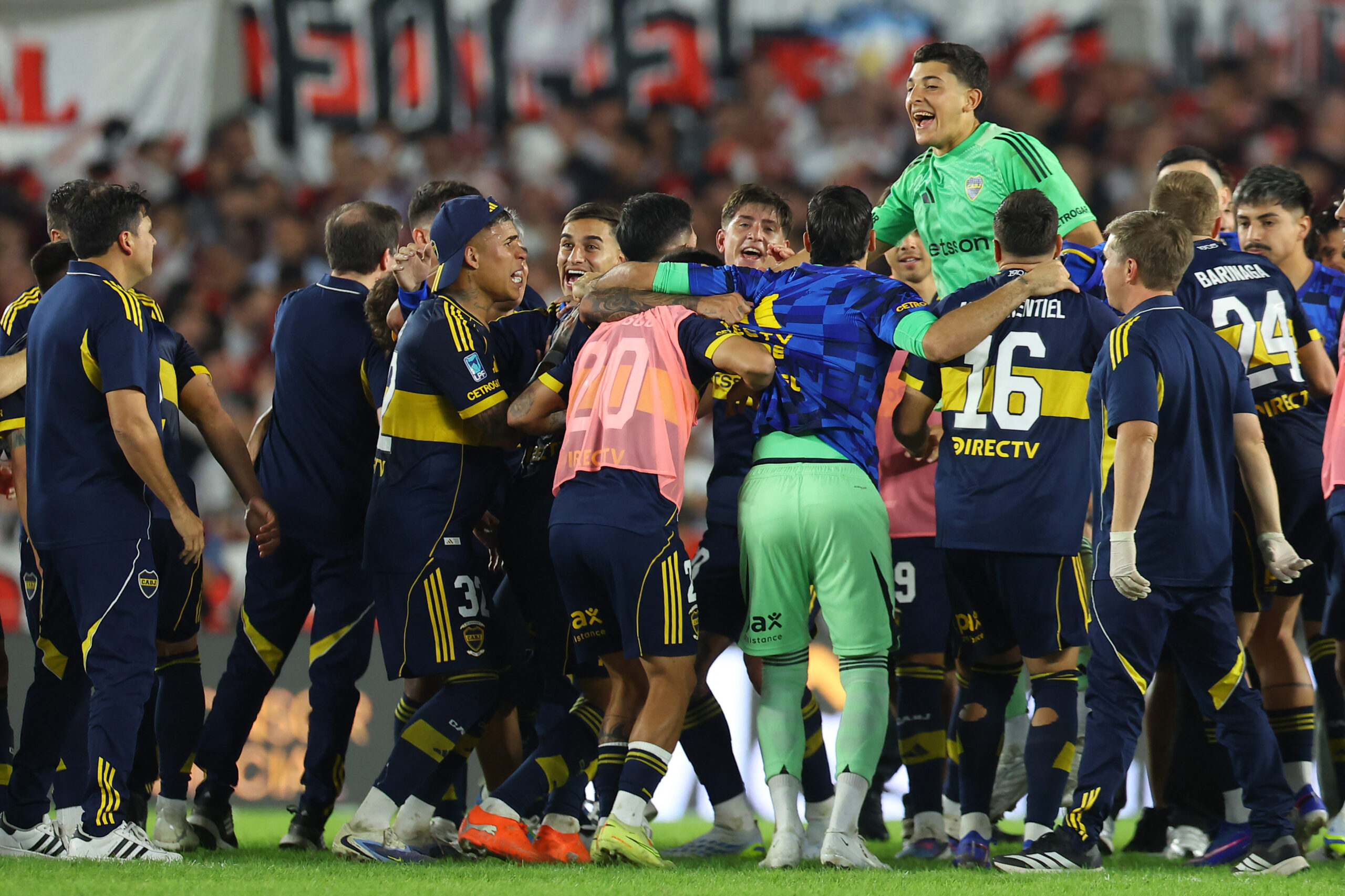 Boca deja mudo el Monumental de River Plate