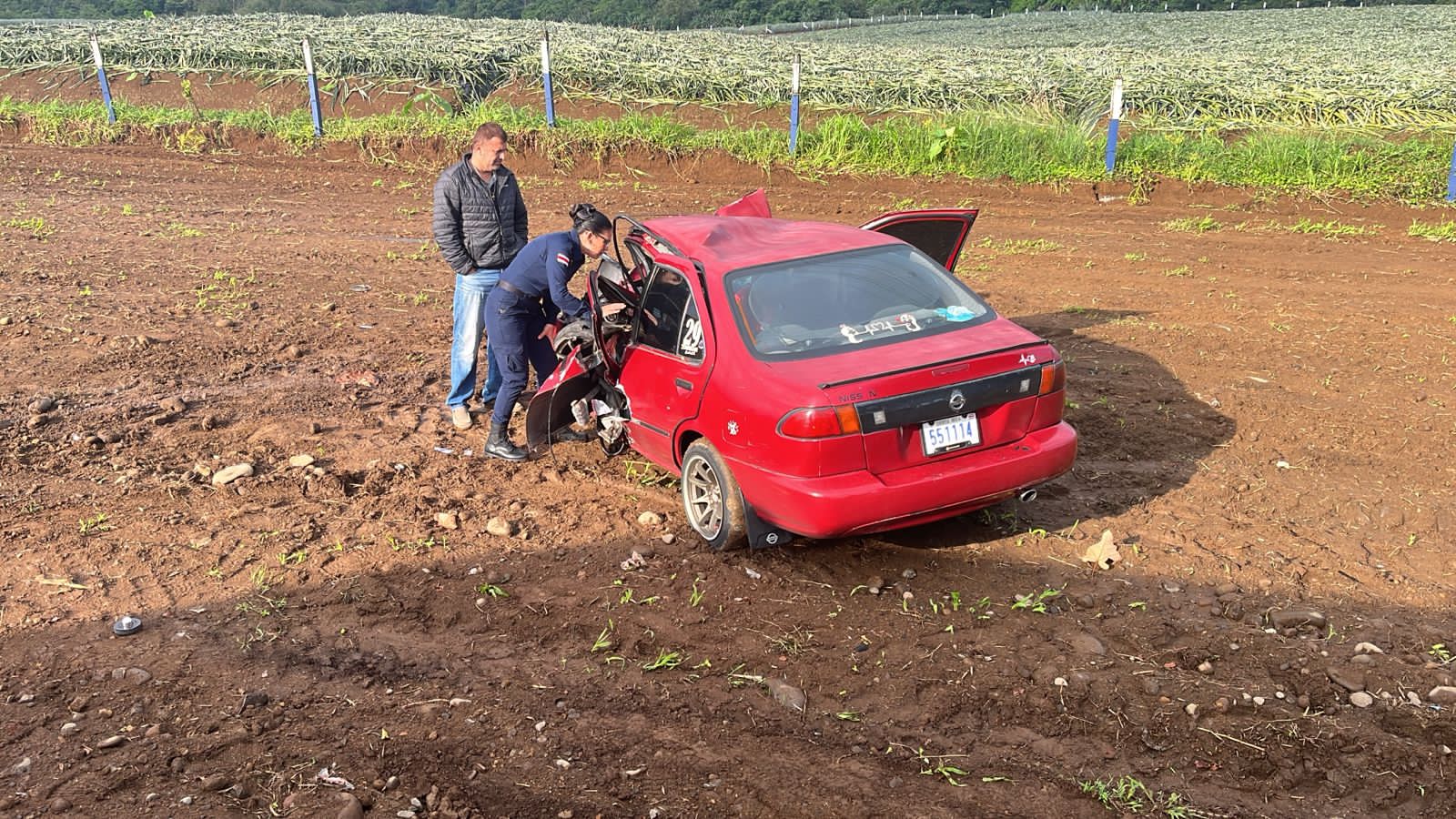 Identifican víctima de mortal accidente en Sarapiquí: viajaba con su pareja