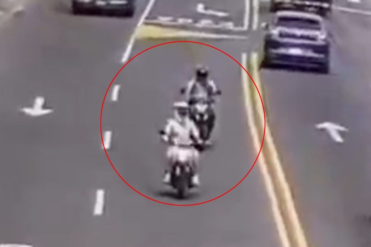 Motorizado persigue y toca a mujer en glúteos: ayude a detenerlo