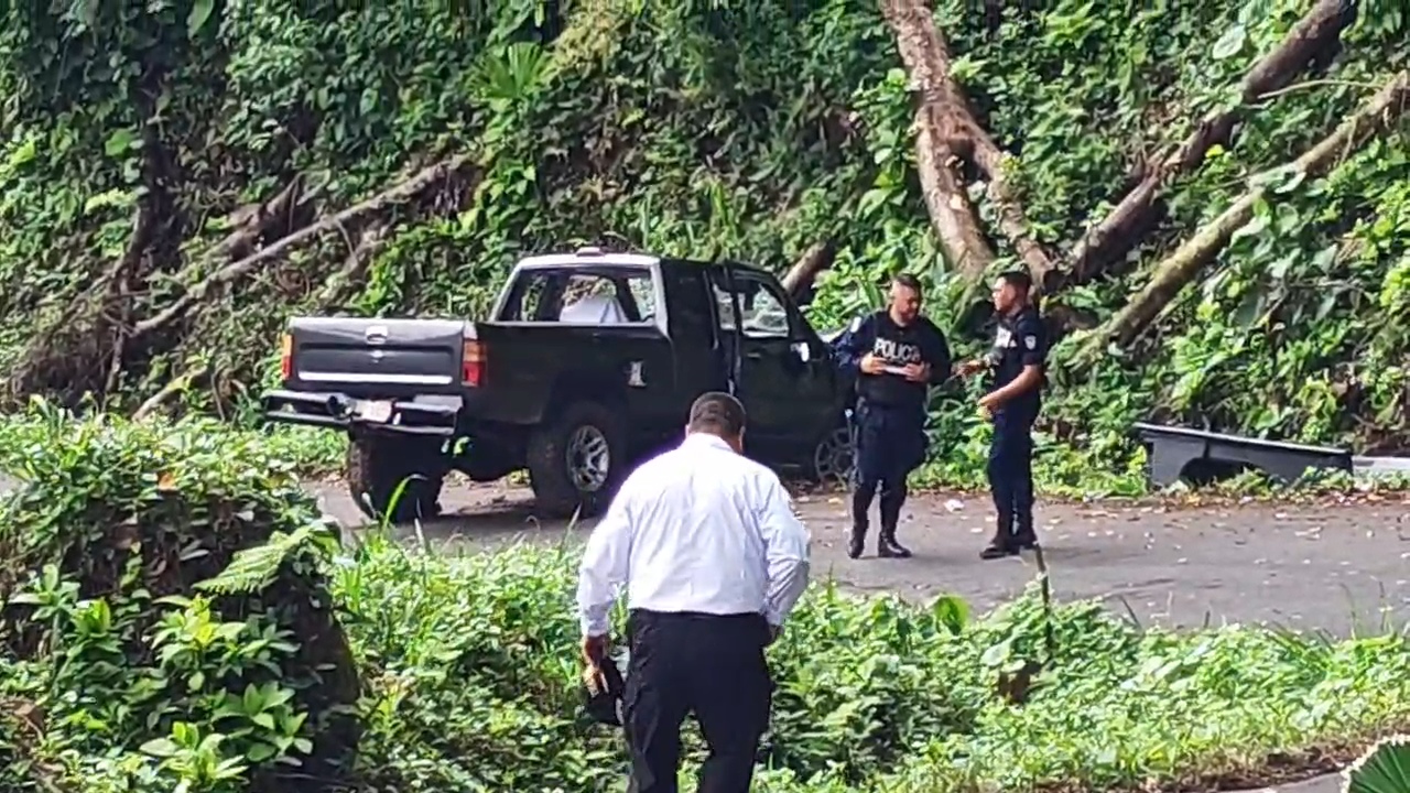 Fotos y videos: Adulto mayor muere y mujer queda crítica tras grave accidente