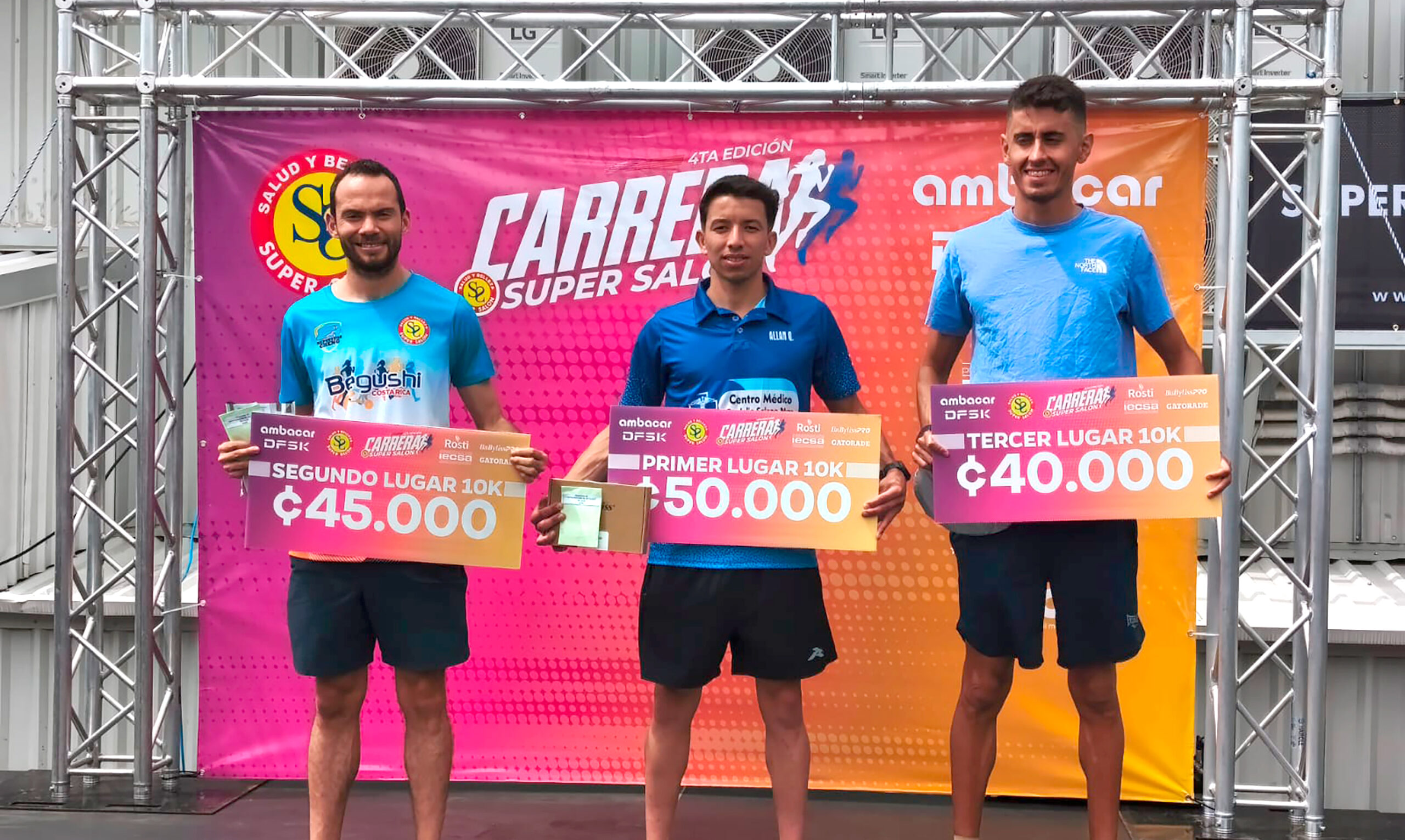 Salieron, corrieron y casi ni se despeinaron en la meta