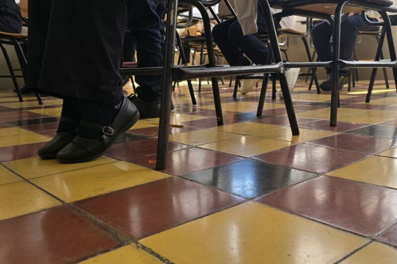 Infraestructura en mal estado en escuela. Foto: cortesía Defensoría.