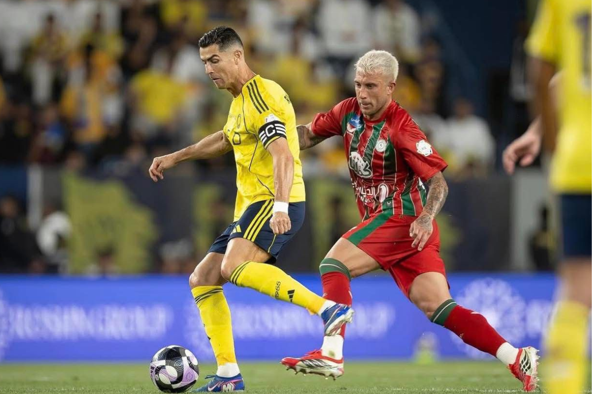 Así fue el nuevo enfrentamiento entre Calvo y CR7