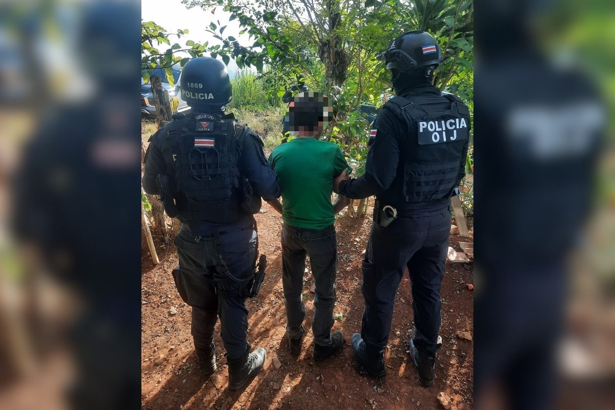 Detienen a adulto mayor por venta de drogas en Pérez Zeledón