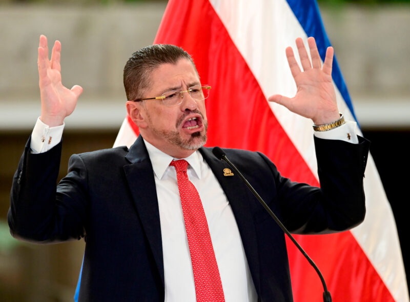 El jerarca dio uno de sus últimos discursos antes de dejar el mando.