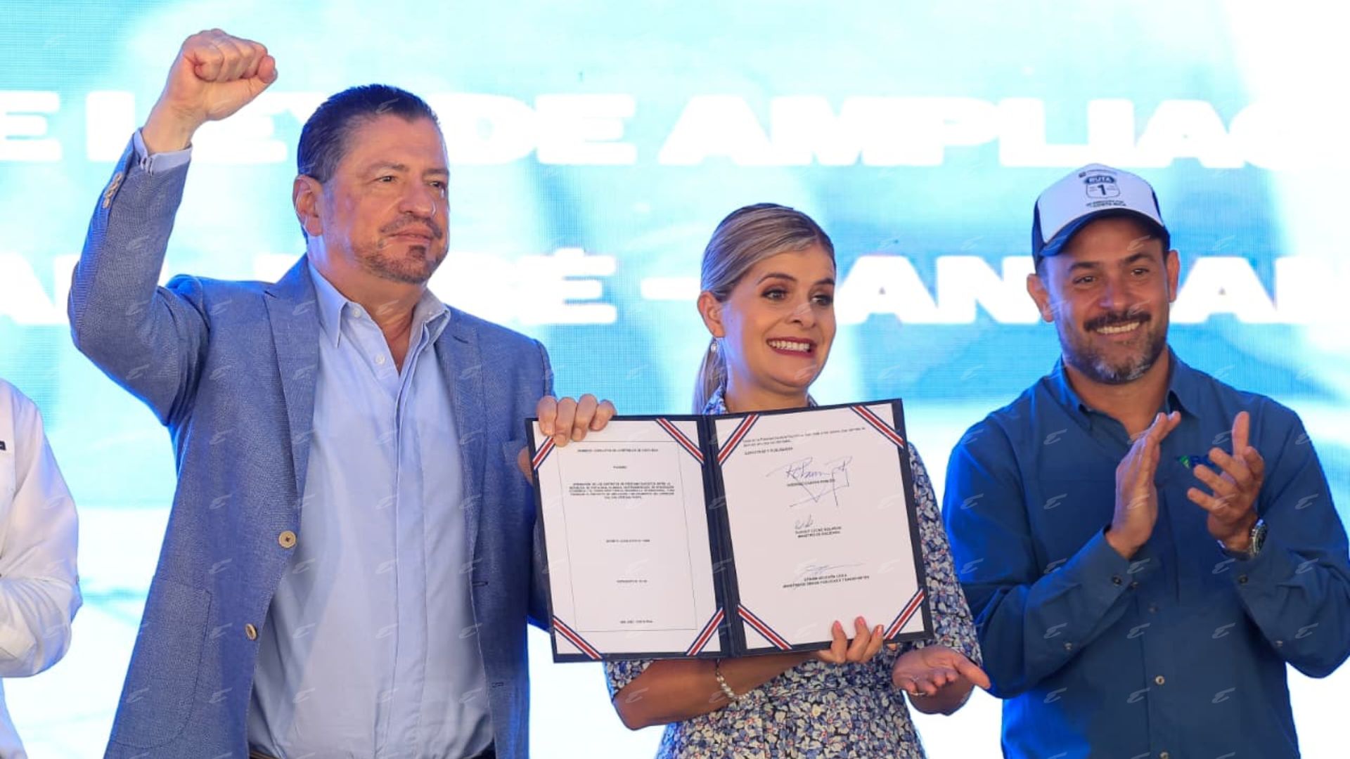 Chaves sobre Ruta 1: “Les puedo prometer que esto lo va a inaugurar Laura Fernández”