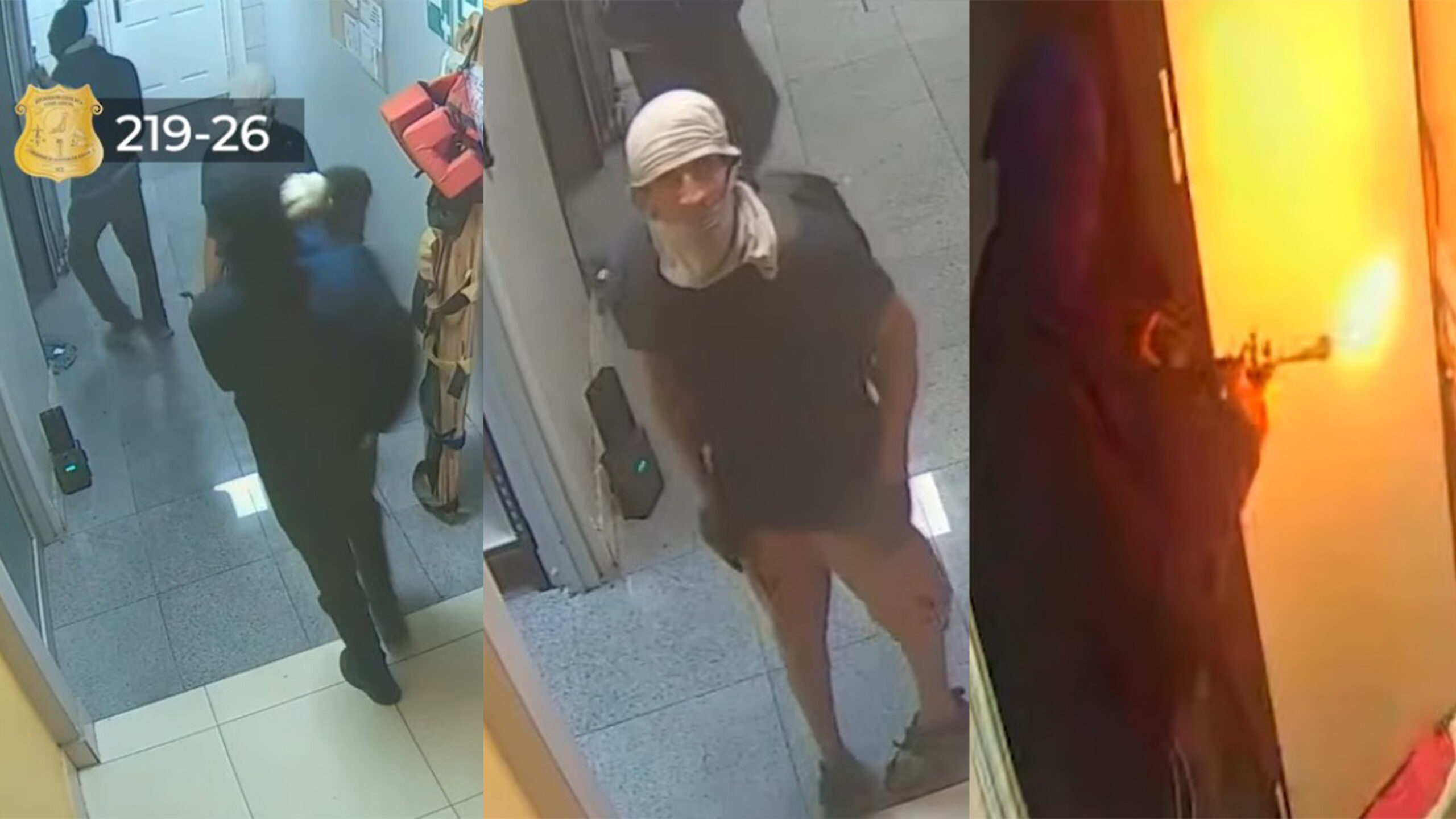 Buscan a sospechosos de robos en comercios