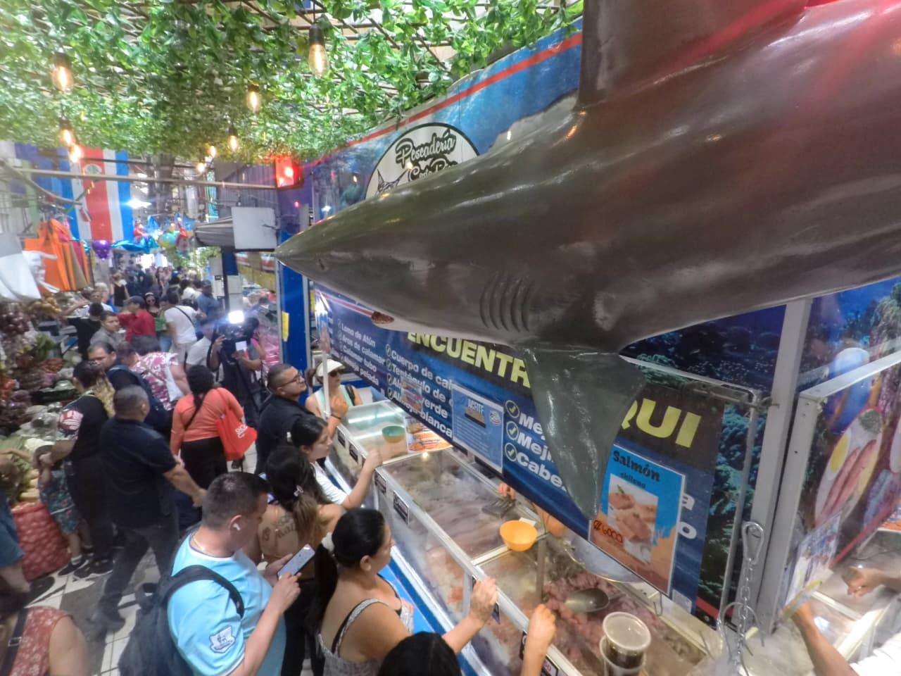 Pescaderías llenas y carnicerías vacías este Miércoles Santo