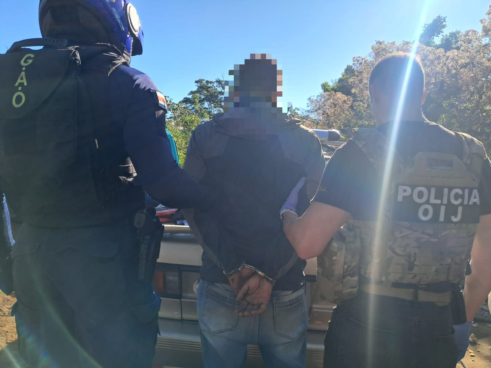 Triple homicidio en Guararí: OIJ captura a sospechoso y decomisa armas