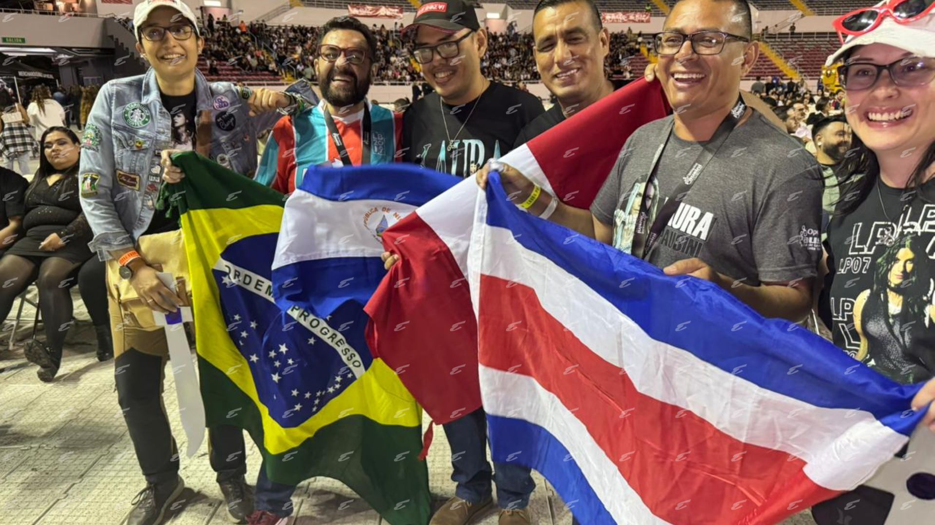 Así se viven los segundos antes de Pausini en Costa Rica