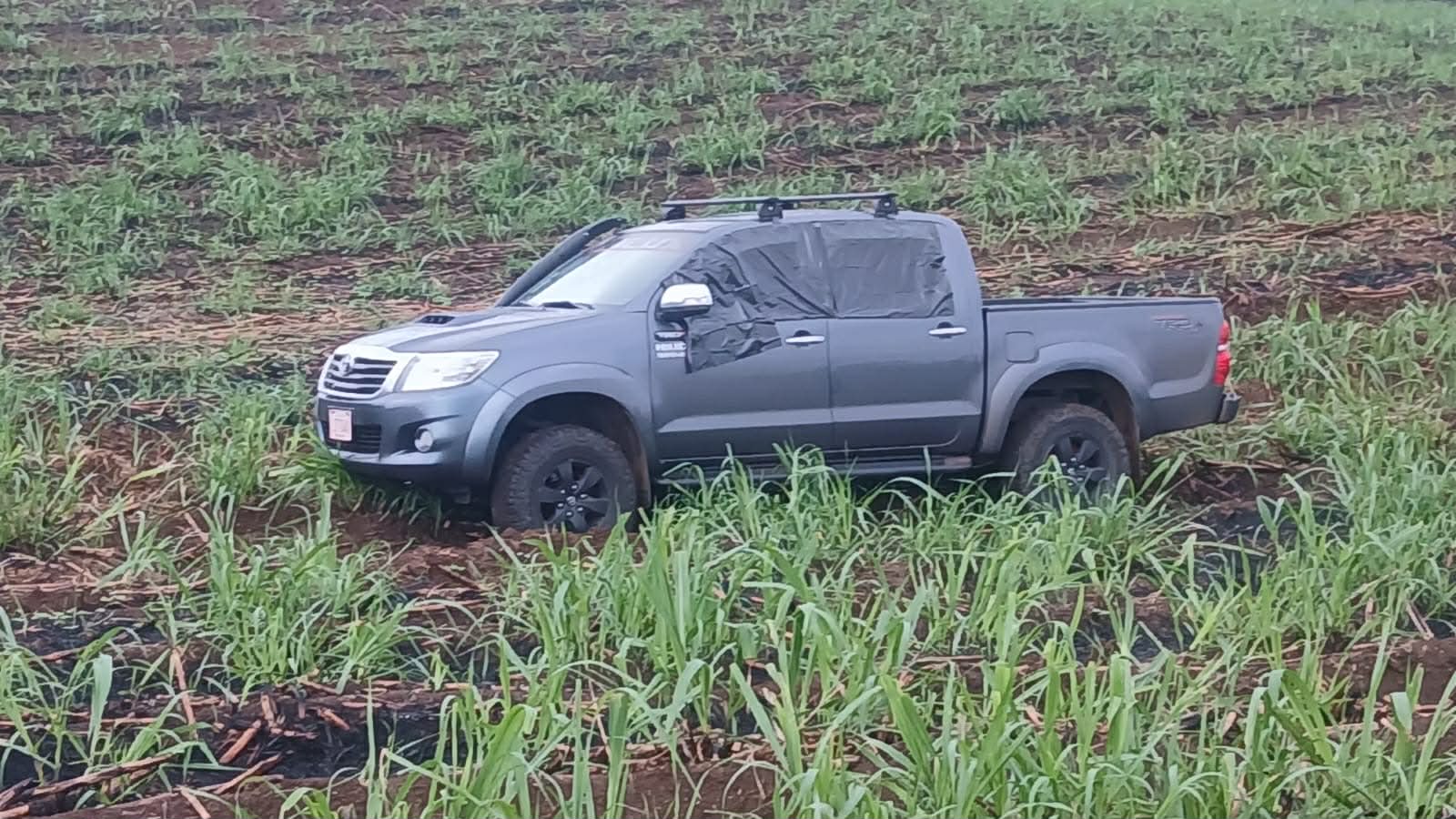 Recuperan carro robado tras asalto millonario en San Carlos