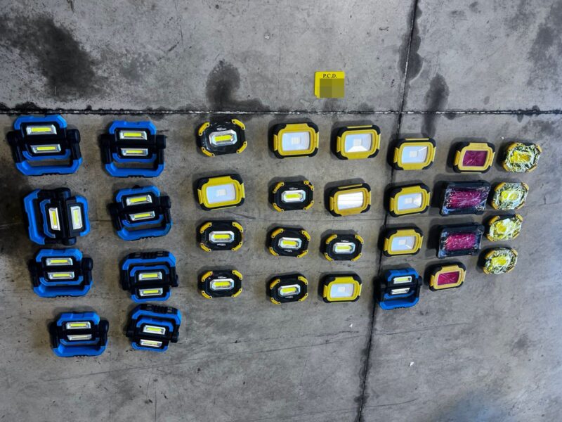 Decomiso tras operativos contra banda ligada a Cartel de Sinaloa. Foto: MSP. 