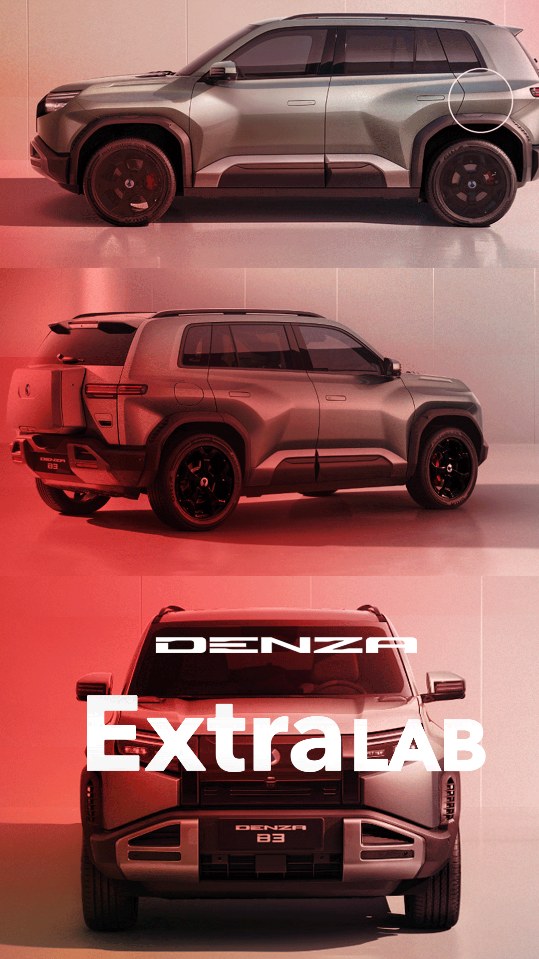 DENZA B3: tecnología y diseño en la vitrina de Expomóvil 2026