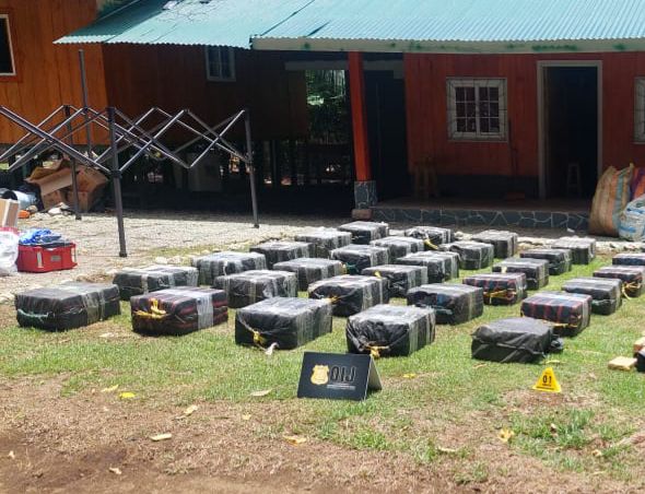 Decomiso de cocaína en Pavones: Paquetes tenían figuras de Tarzán