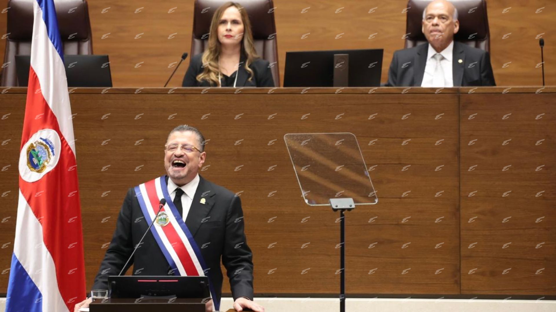 Chaves en discurso: “Muchos criticaron mi estilo fuerte y confrontativo”
