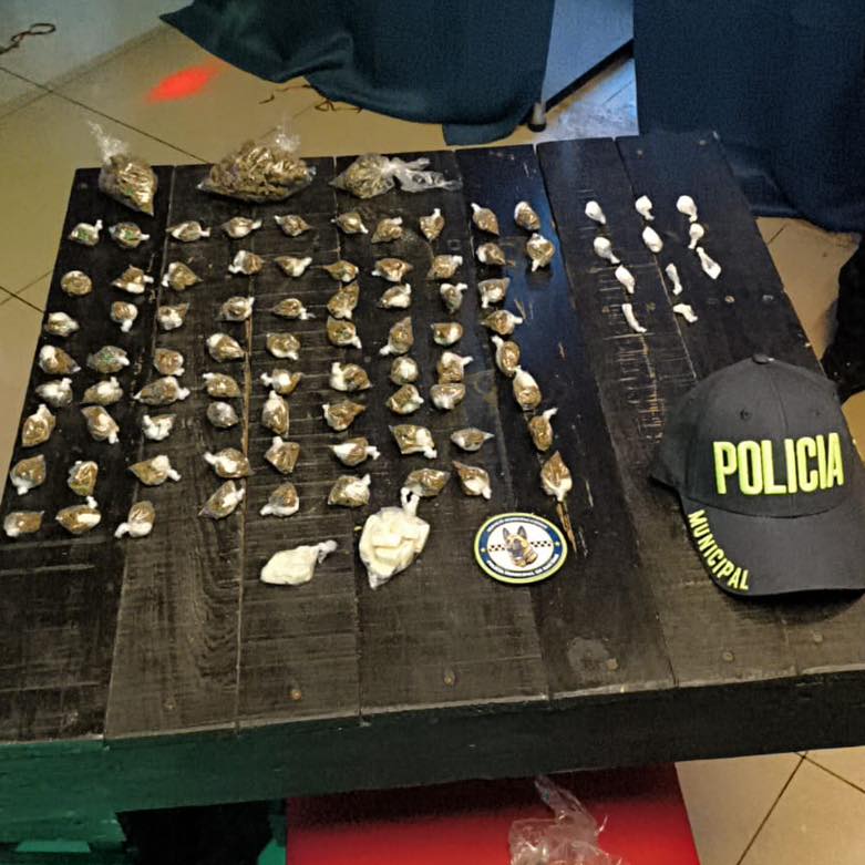 Vea la cantidad de droga que decomisó la Policía en un restaurante de San José