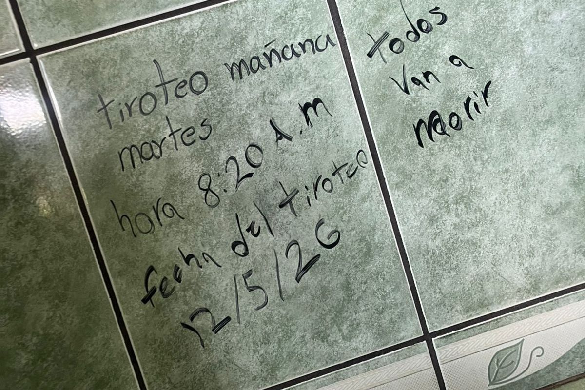 Este es el protocolo tras amenaza de ataque armado en Liceo de Florencia