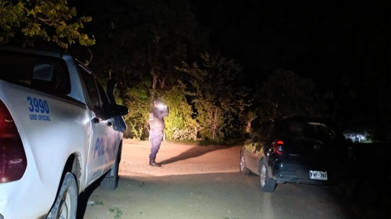 Bajonazo en Guanacaste. Foto: cortesía corresponsal Manuel Gutiérrez.