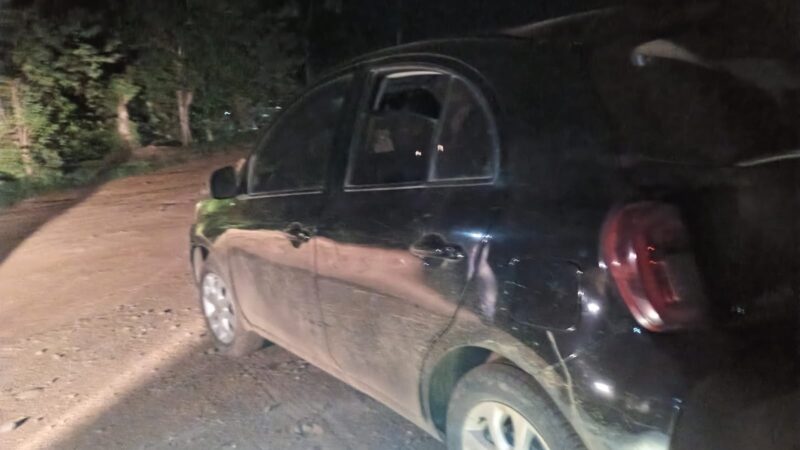 Bajonazo en Guanacaste. Foto: cortesía corresponsal Manuel Gutiérrez.