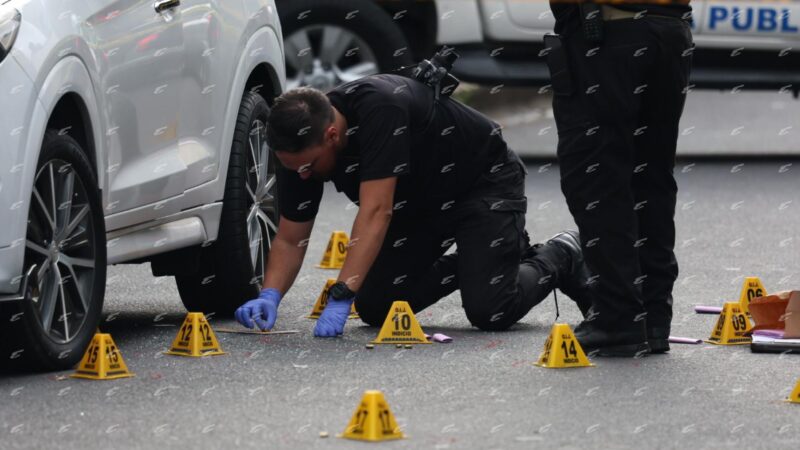 Doble homicidio en San José. Foto: Randall Sandoval.