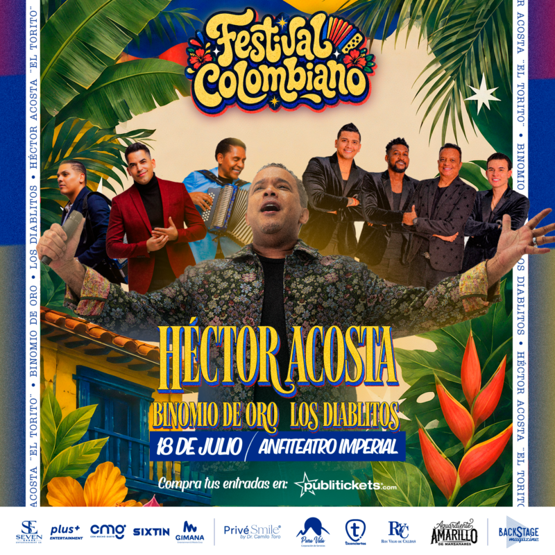 Parque Viva recibirá el Festival Colombiano 2026
