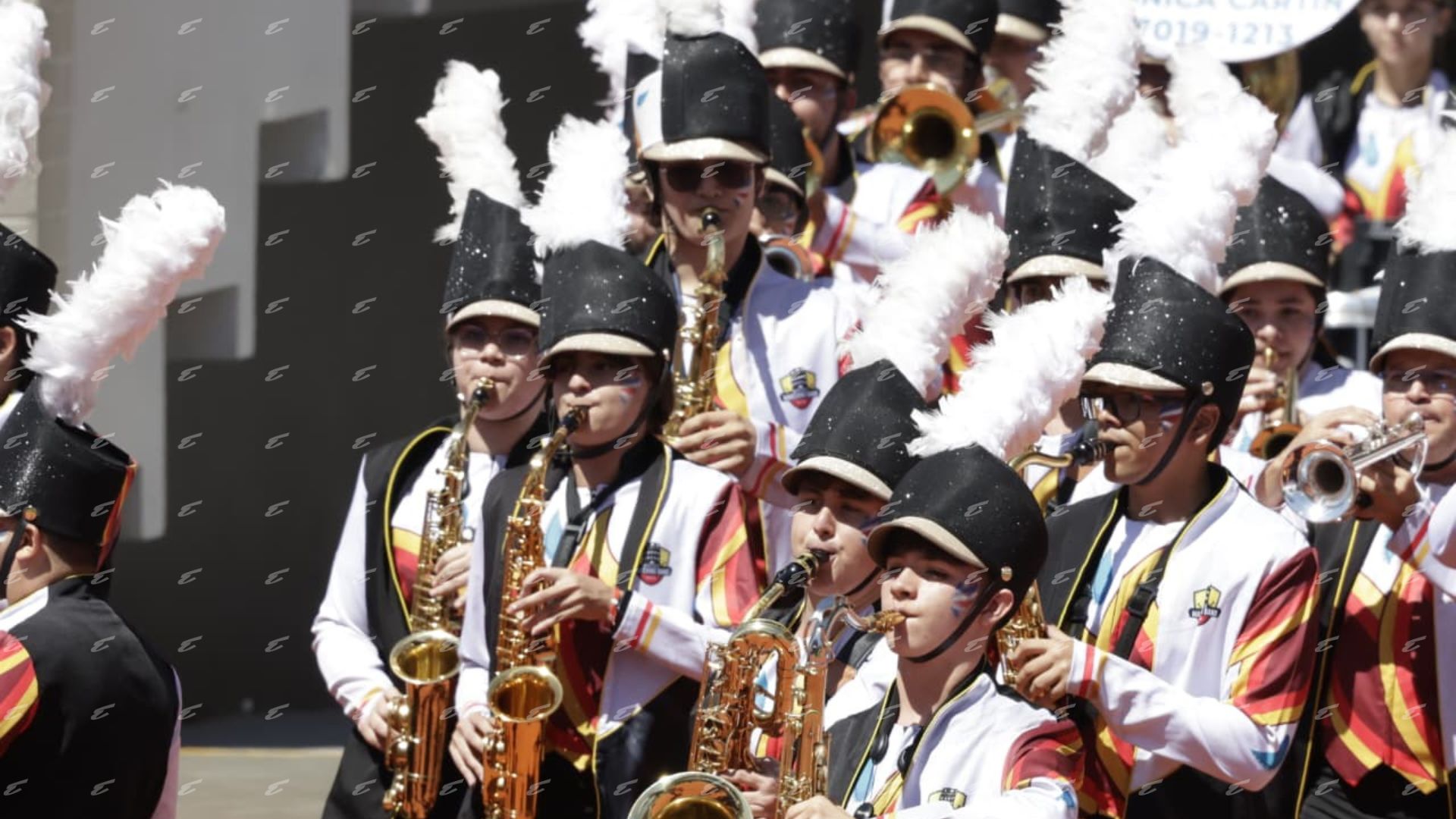 Mercedes Norte Marching Band abre Traspaso de Poderes