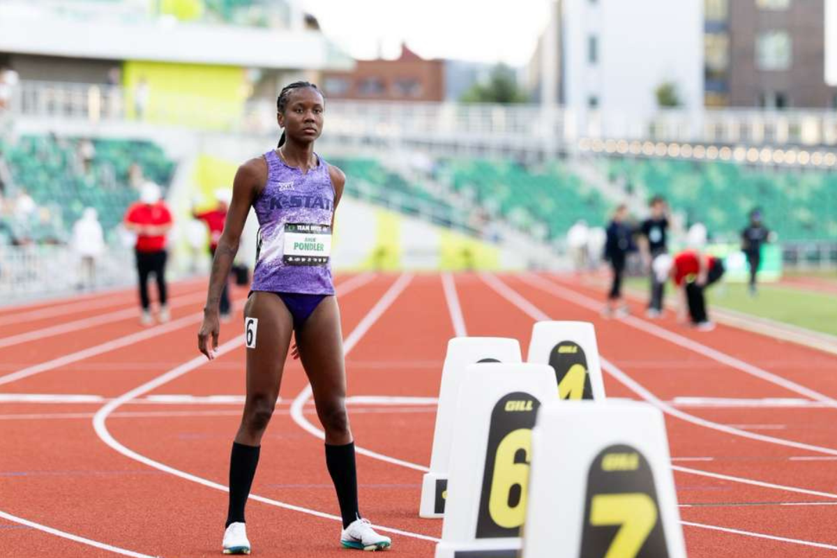 Angeline Pondlerd se acerca al récord nacional de 800 metros