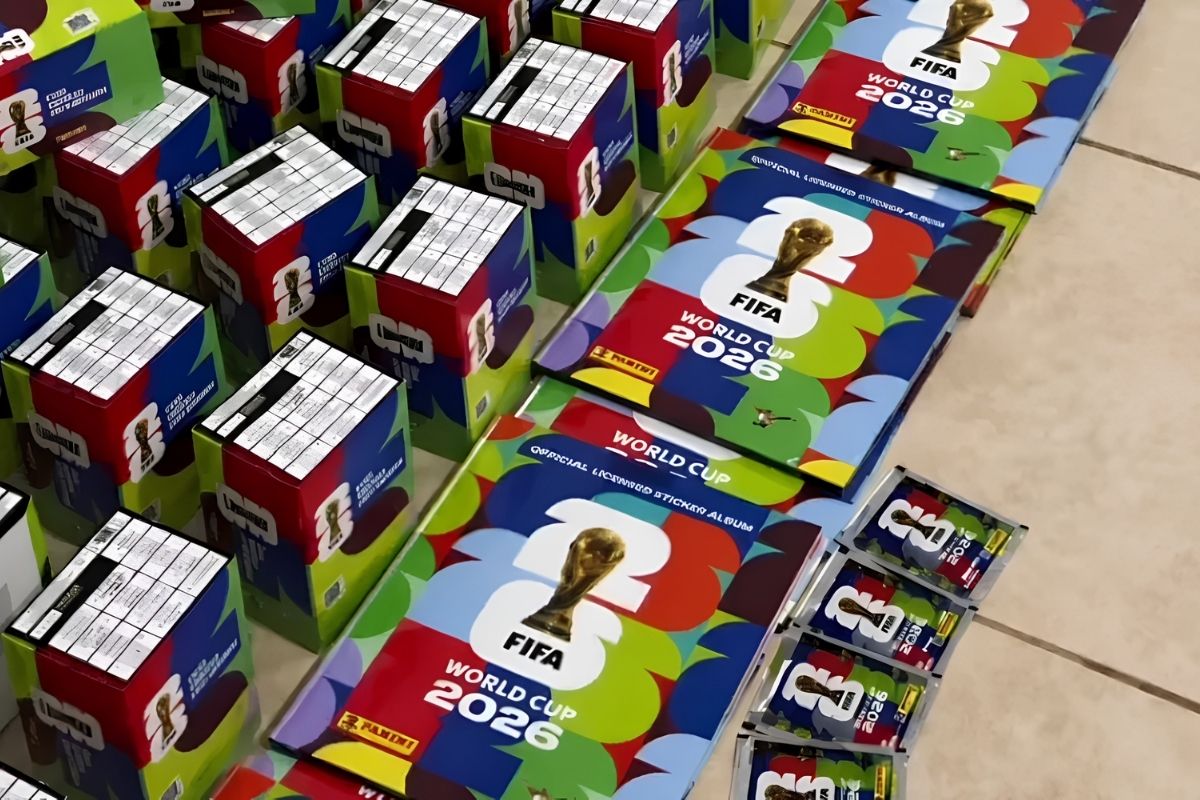Decomisan millonario cargamento de postales y álbumes del Mundial
