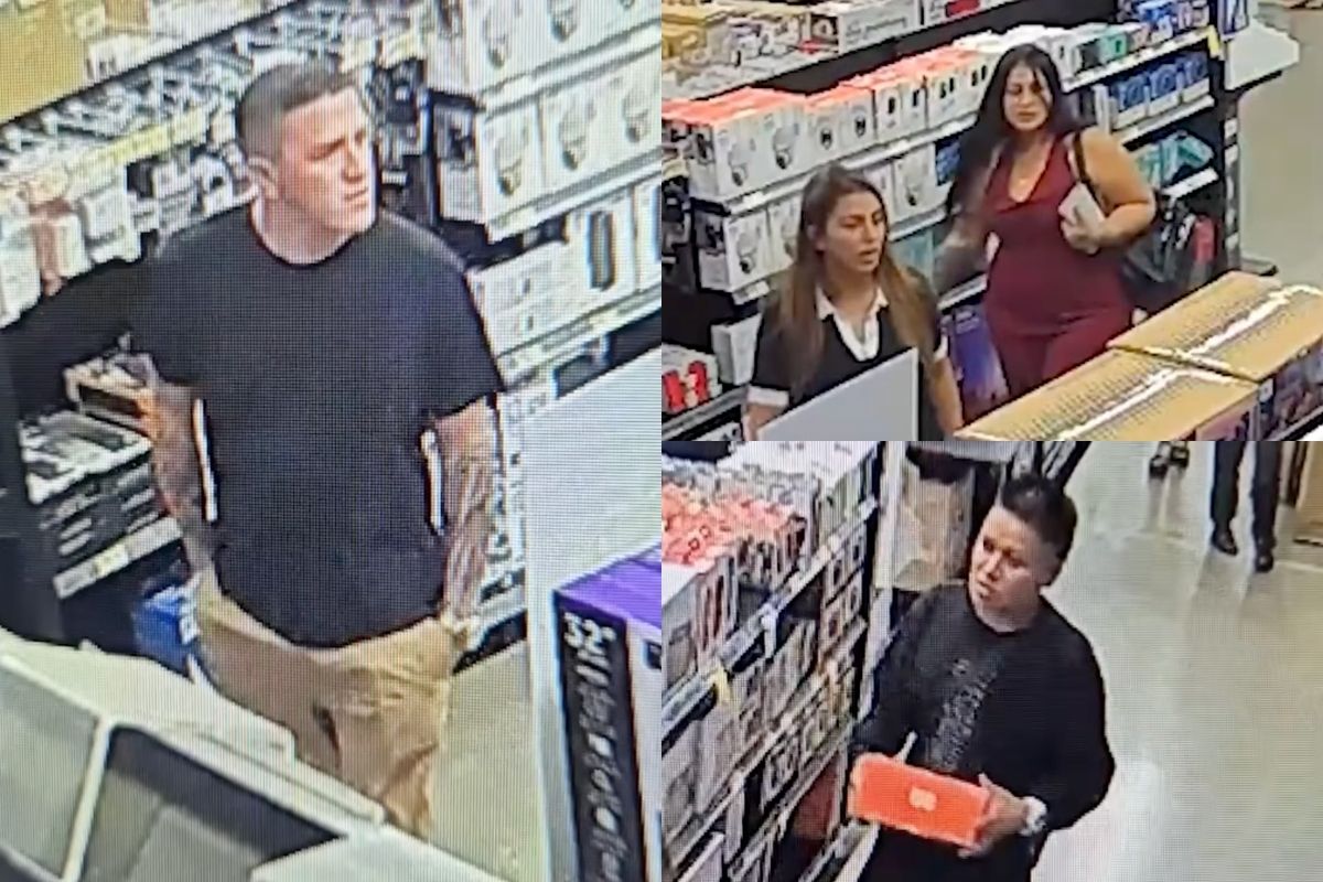 Roban parlantes de supermercado en Liberia y quedan grabados