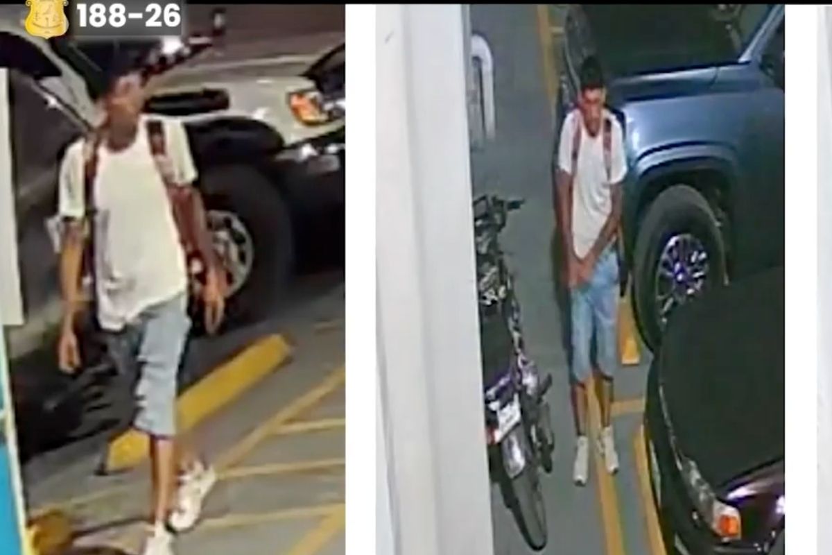 Cámara grabó robo de motocicleta en local de Guápiles