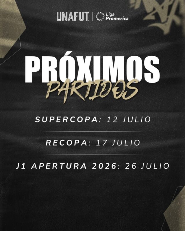 Torneo Apertura 2026 empezará el 26 de julio