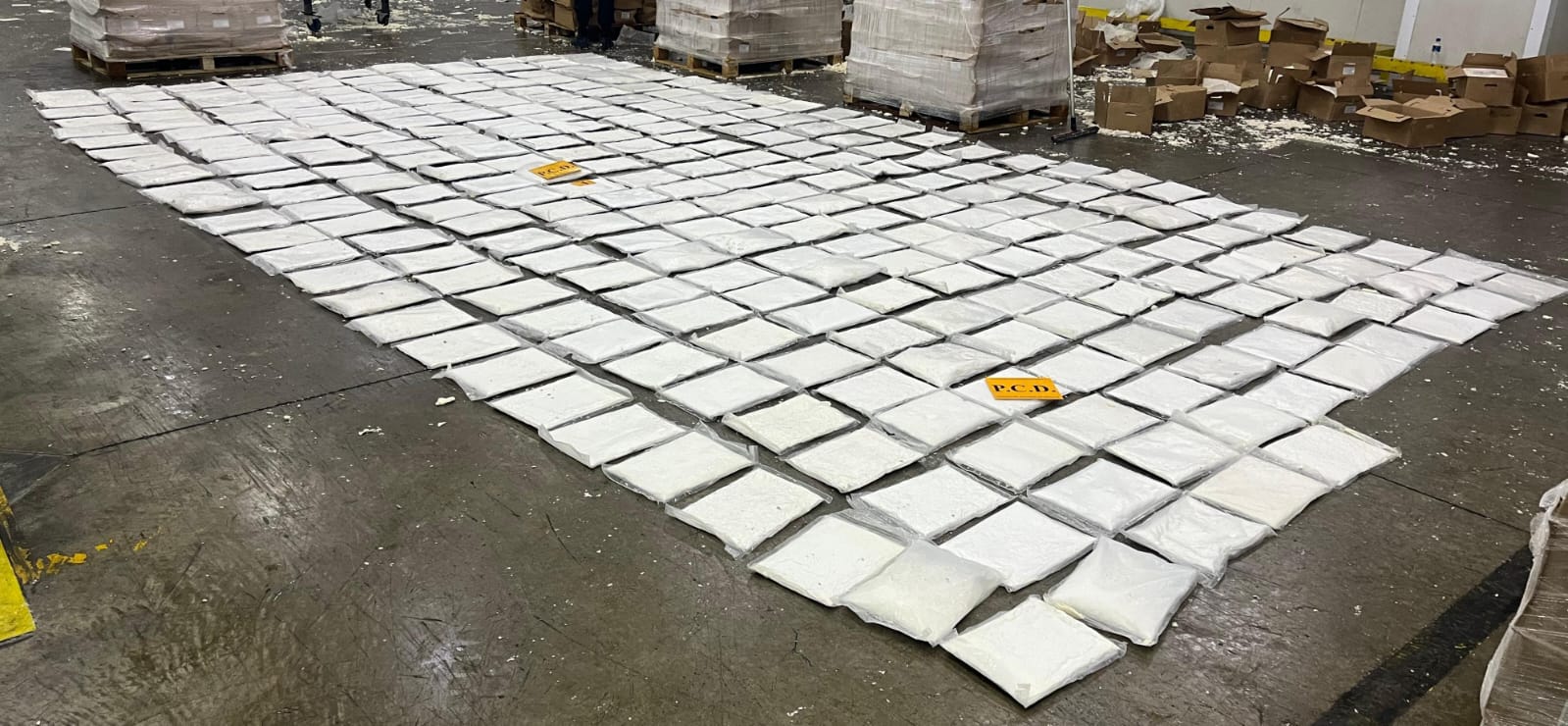 Otro más: decomisan 560 kg de aparente clorhidrato de cocaína en Moín