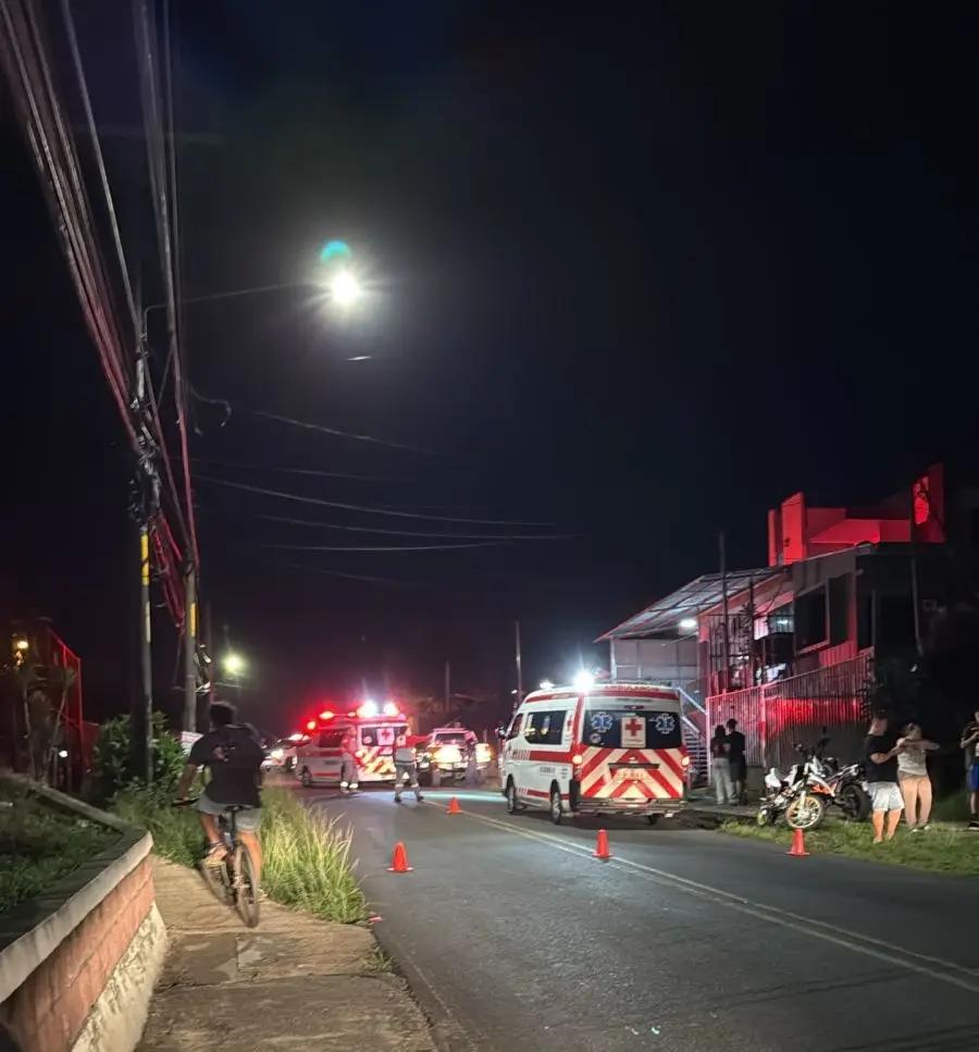 Ataque armado deja tres personas críticas en Palmares