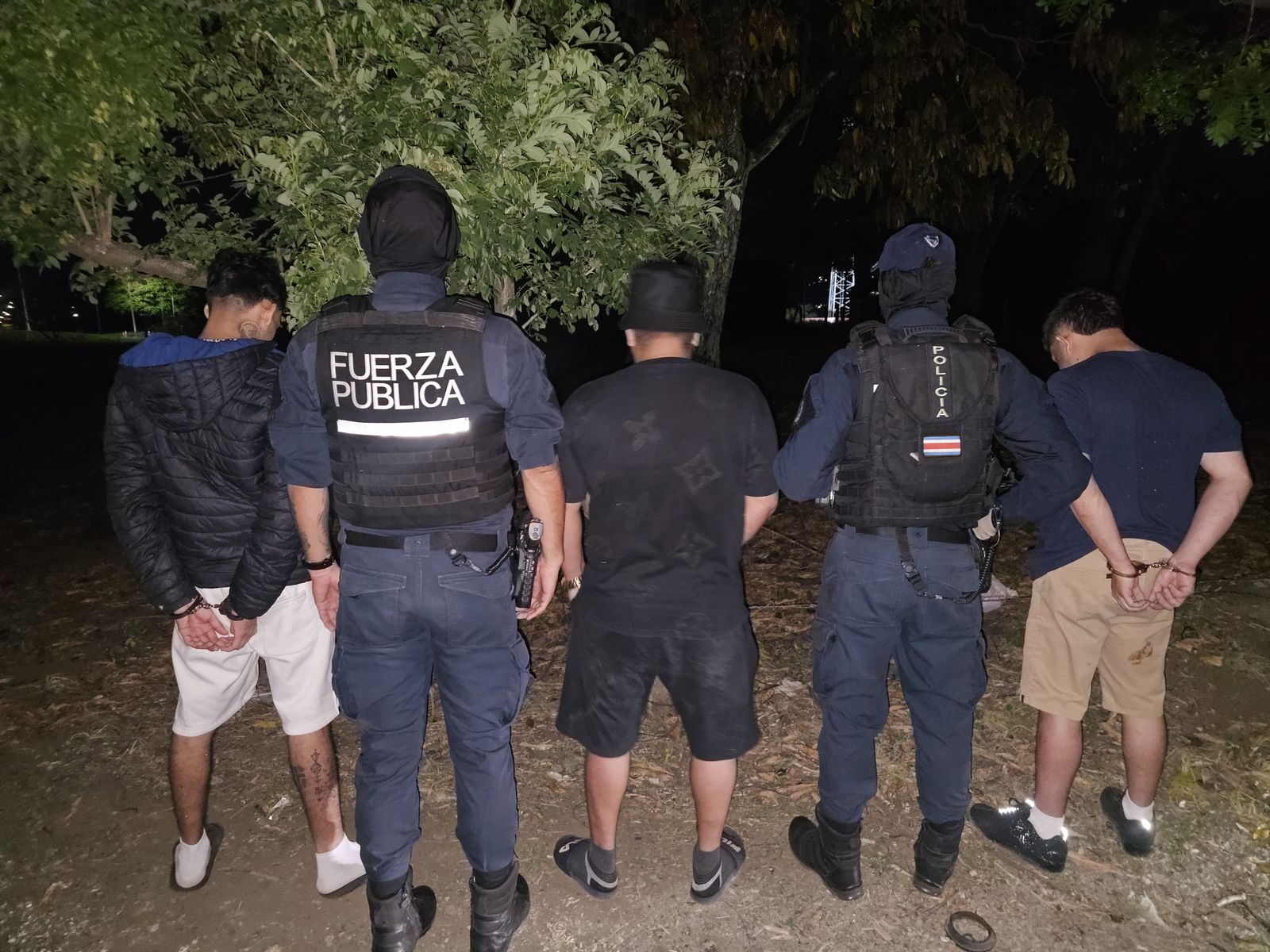 Caen 4 sospechosos por robo de vehículos en Alajuela