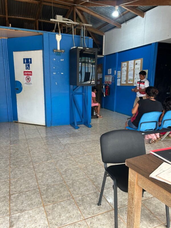 Defensoría inspecciona Ebáis para verificar condiciones de atención. Foto: cortesía.