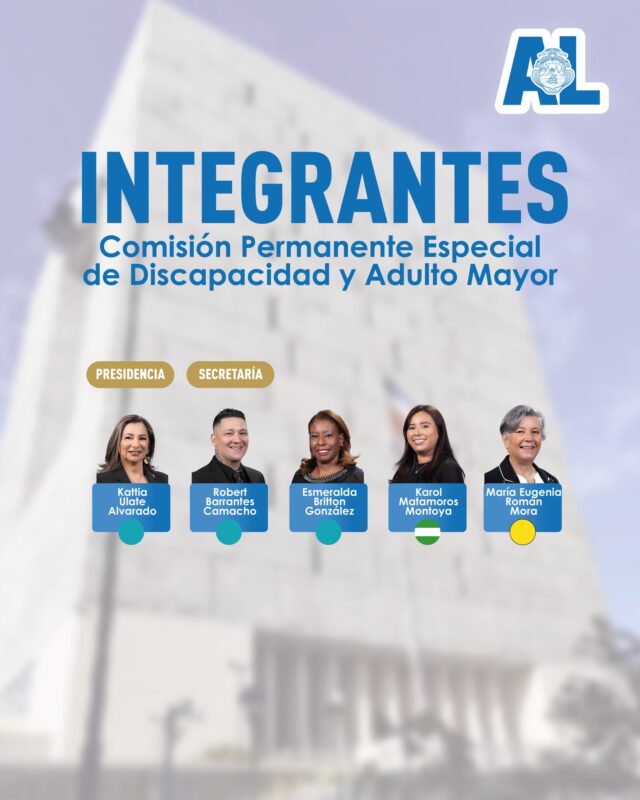 Asamblea Legislativa: Así quedaron las comisiones especiales