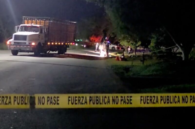 Mortal accidente en Río Cuarto. Foto: cortesía corresponsal Mariluz Rojas.