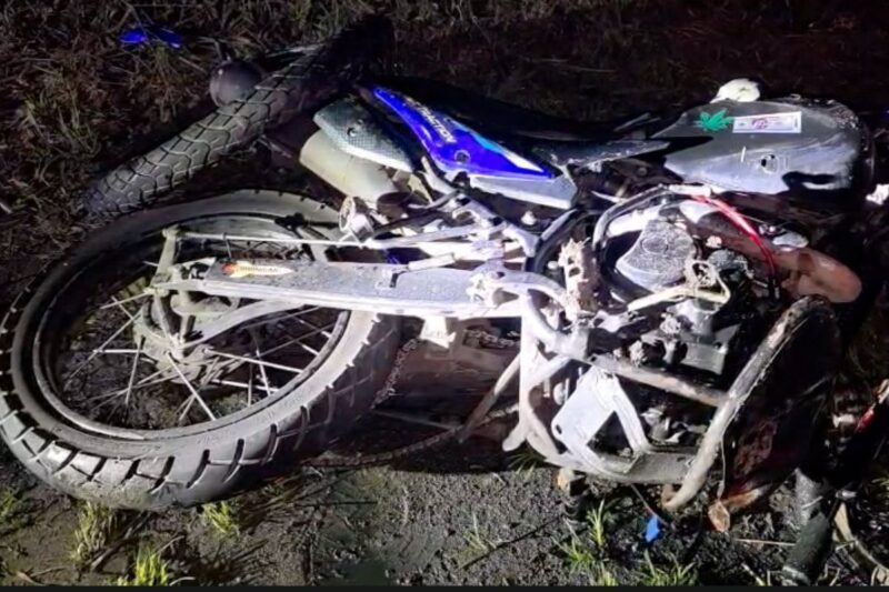 Mortal accidente en Río Cuarto. Foto: cortesía corresponsal Mariluz Rojas.