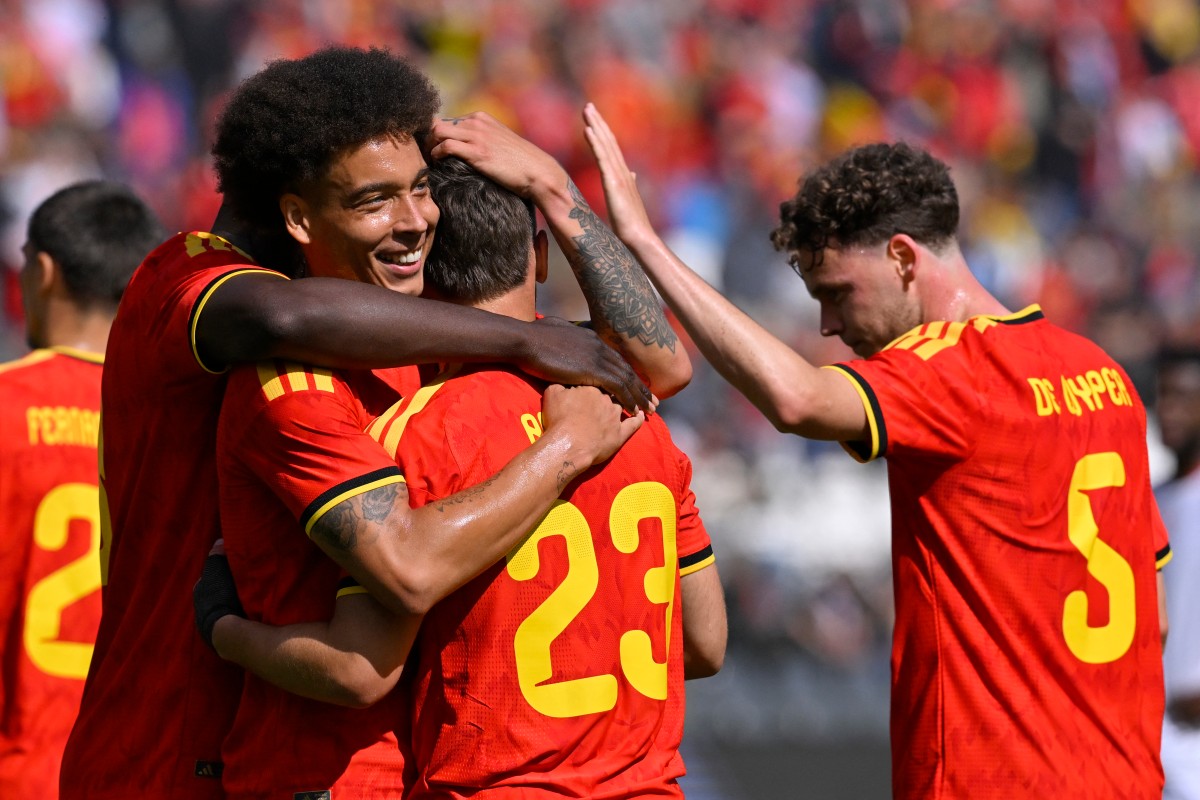 Bélgica se despide de los amistosos con una goleada