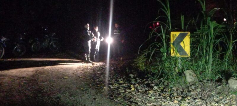 Caso se dio en Pejibaye, Cartago. Foto: cortesía corresponsal Joaquín Salas.
