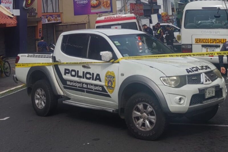 Investigan caso en Alajuela. Foto: corresponsal Roger Soto.